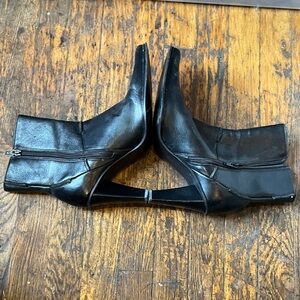 Steve Madden Elegant Black Women's Ankle Boots size 8